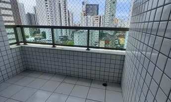 Imagem 3: Apartamento para aluguel com 122 m² com 4 quartos 2 suítes piscina campinho em Aflitos - R