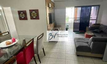 Imagem 2: Apartamento com 3 dormitórios para alugar, 100 m² por R$ 3.800,00/mês - Boa Viagem - Recif