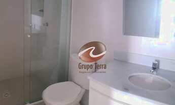 Imagem 7: Apartamento com 1 dormitório para alugar, 37 m² por R$ 3.182,46/mês - Jardim Aquarius - Sã