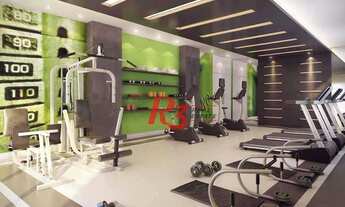 Imagem 6: Apartamento com 1 dormitório para alugar, 48 m² por R$ 3.900/mês - José Menino - Santos/SP