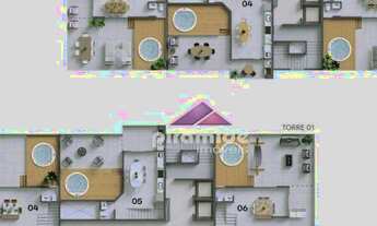 Imagem 6: Apartamento com 2 dormitórios à venda, 67 m² por R$ 323.083 - Praia das Palmeiras - Caragu