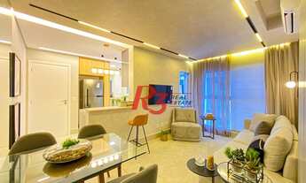 Imagem 5: Apartamento com 2 dormitórios à venda, 72 m² por R$ 785.000,00 - Aparecida - Santos/SP