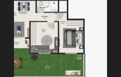 Imagem 5: LNC-069 2 QTS QUINTAL LAZER COMPLETO LARANJEIRAS. ENTRADA PARCELADA EM ATÉ 60X FGTS CAIXA