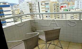 Imagem 7: Residencial para locação no Mercure Santos, contendo 47m², 1 dormitório e 1 vaga. Em Santo