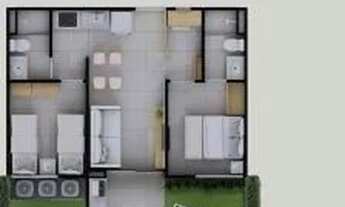 Imagem 2: Apartamento para venda possui 72 metros quadrados com 2 quartos