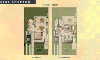 Imagem: Sobrado CANNES 150m² 4Q (3 Suítes)