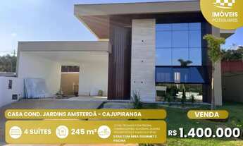 Imagem: Casa à venda, 4 quartos, 4 suítes, 3 vagas