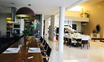 Imagem 3: Sobrado com 4 suítes à venda, 610 m² por R$ 8.500.000 - Alphaville Araguaia - Goiânia/GO