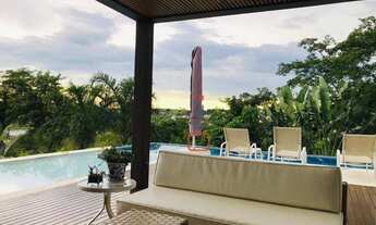 Imagem 6: Sobrado com 4 suítes à venda, 610 m² por R$ 8.500.000 - Alphaville Araguaia - Goiânia/GO