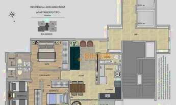 Imagem 2: Apartamento com 3 dormitórios à venda, 73 m² por R$ 1.050.000,00 - Santa Efigênia - Belo H