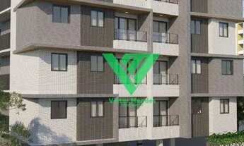 Imagem 2: Apartamento com 2 dormitórios à venda, 54 m² por R$ 275.000,00 - Aeroclube - João Pessoa/P