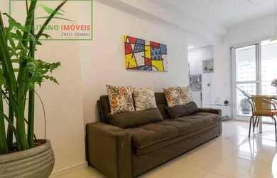 Imagem 3: Mobiliado com Belíssima Vista - 1 Dormitório - 1 Vaga de Garagem