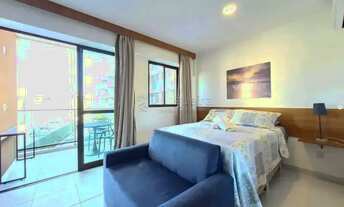 Imagem 3: Flat mobiliado - Apartamento 29m² e 1 vaga lazer completo - Muro Alto - Prox. ao Empório