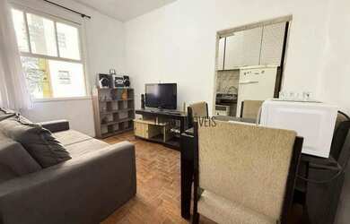 Imagem 2: Apartamento com 1 dormitório para alugar, 40 m² por R$ 3.068,11/mês - Consolação - São Pau