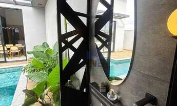 Imagem 7: Casa com 3 Quartos no Condomínio Florata Bauru Piscina e Pé-Direito Duplo