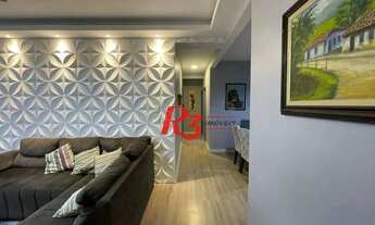 Imagem 3: Apartamento para alugar, 80 m² por R$ 4.500,02/mês - Boqueirão - Santos/SP