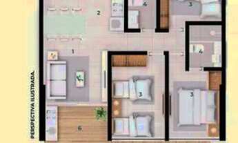 Imagem 2: Apartamento para venda com 90 metros quadrados com 3 quartos em Muro Alto - Ipojuca - PE