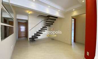 Imagem 4: Cobertura com 2 dormitórios para alugar, 133 m² por R$ 5.173,22/mês - Barcelona - São Caet