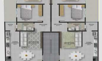 Imagem 2: APARTAMENTO À VENDA COM 2 DORMITÓRIOS, SENDO 1 SUÍTE, 73m², R$350.000,00, BAIRRO ITAJUBA