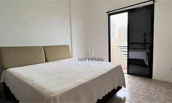 Imagem 4: Apartamento no Guarujá, na praia das Astúrias, 50 metros de área útil, sacada, lazer e 1