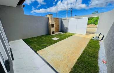 Imagem 6: Casa Plana De 3 Quartos No Bairro Alvorada Em Pacatuba 300 Metros Da Ce 060!