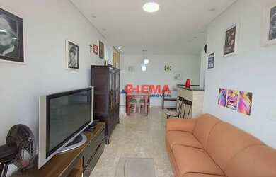 Imagem 2: Apartamento com 2 dormitórios à venda, 68 m² por R$ 490.000,00 - Estuário - Santos/SP