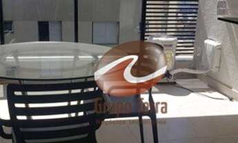 Imagem 6: Apartamento com 1 dormitório para alugar, 37 m² por R$ 3.182,46/mês - Jardim Aquarius - Sã