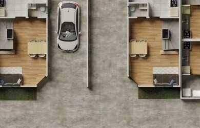 Imagem 6: Lindos Sobrados na região do Pinheirinho Curitiba Pr