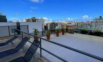 Imagem 7: Apartamento quarto e sala 3° quadra da praia, com varanda mobiliado