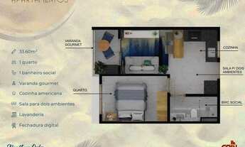 Imagem 4: Ari- orla Apartamento com 1 dormitório