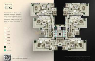 Imagem 5: Lançamento MAJESTIC - ELEV8, 155 metros quadrados com 3 quartos em Massaguaçu - Caragu