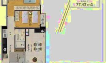 Imagem 5: Vende-se Apartamento Kanoah Home Resort, Rifaina