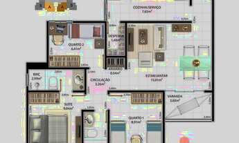 Imagem 5: Brisa Sul Residence com 3 quartos