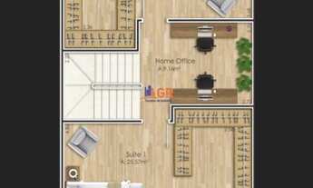 Imagem 5: Triplex para Venda em Pinhais, Pineville, 4 dormitórios, 2 suítes, 2 banheiros, 3 vagas