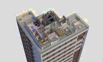 Imagem 4: Apartamento para venda com 37 metros quadrados com 1 quarto em Boa Vista - Recife - PE