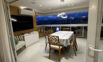 Imagem 5: Apartamento p/ VENDA - 3 suítes - 3 vagas - Andar Alto - Varanda Gourmet - Com Planejados