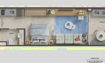 Imagem 2: OPORTUNIDADE STUDIO DE 38M² NO ARPOADOR - CANTO RIO