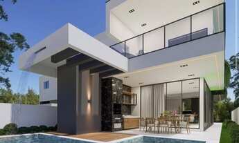 Imagem 3: Casa na planta no Condomínio Alphaville// 3 dormitórios// área gourmet completa #piscina