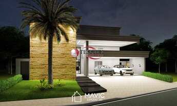 Imagem 4: Casa nova para vender no Condomínio Damha 1 com 5 Suítes sendo uma com closet e banheira h