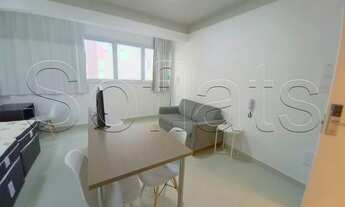 Imagem 4: Flat mobiliado próximo da Avenida Paulista com 24m² 1 dormitório 1 vaga para locação na Co