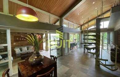 Imagem 5: SPII 4d (3sts) Casa MOBILIADA, lareira, piscina, anexos gourmet/multiuso!