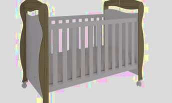 Imagem 2: Berço americano com colchão