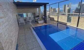 Imagem 2: Cobertura Triplex com Piscina Privativa em Boa Viagem-350M²/4 Quartos/2 Suítes/3 Vaga/Luxo
