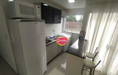 Imagem 3: Apartamento com 2 dormitórios para alugar, 54 m² por R$ 2.516,41/mês - Campeche - Florianó