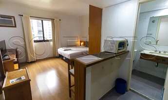 Imagem 2: Flat para locação em Moema, a poucos metros da Av. Ibirapuera, prox ao Shop. e ao Metrô. S