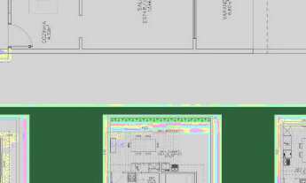 Imagem 3: 3 opções de plantas ,com e sem garagem e com quintal grande