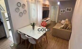 Imagem 7: Apartamento com 2 dormitórios para alugar, 50 m² por R$ 2.700,00/mês - Campestre - Santo A