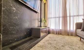 Imagem 2: 60 x para pagar , 2 dormitórios mobiliado e decorado , prédio com piscina e salão de festa