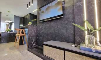 Imagem 3: 60 x para pagar , 2 dormitórios mobiliado e decorado , prédio com piscina e salão de festa