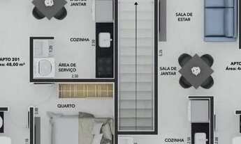 Imagem 5: Apartamento com 2 dormitórios à venda por R$ 162.000,00 - Ernesto Geisel - João Pessoa/PB